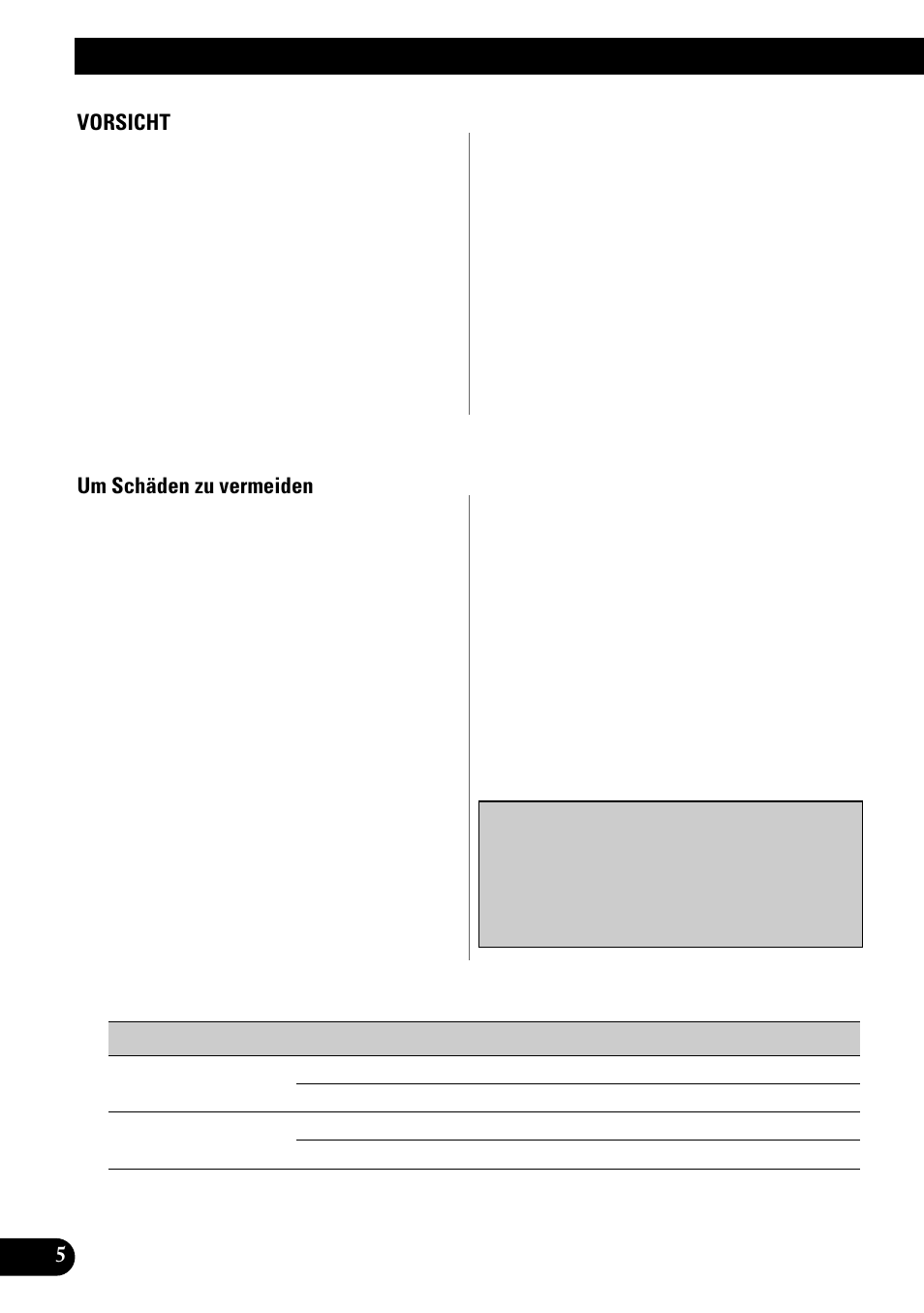 Anschluß der einheit | Pioneer GM-X642 User Manual | Page 26 / 64