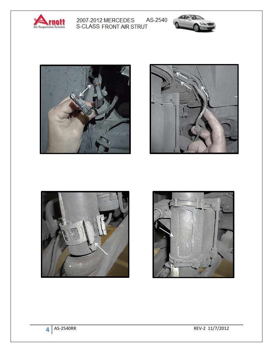 Air Suspension AS-2540 REV 2 User Manual | Page 4 / 10