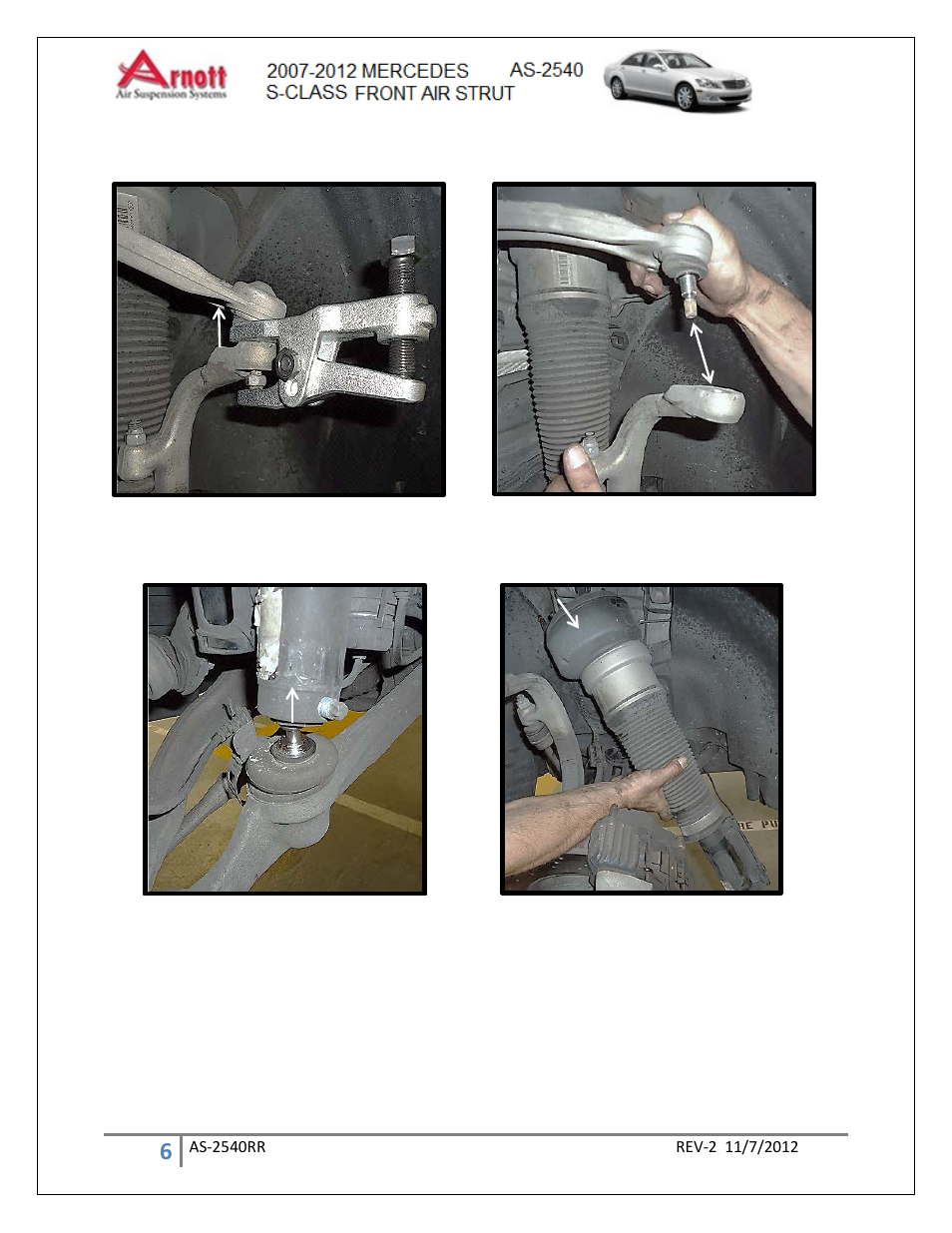 Air Suspension AS-2540 REV 2 User Manual | Page 6 / 10