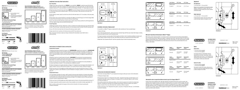 Amerock BP2811K13-14 User Manual | 2 pages