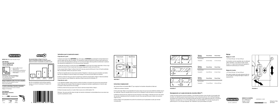 Amerock BP2811L23-14 User Manual | Page 2 / 2