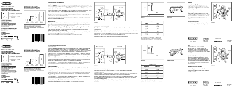 Amerock BP7125A-C14 User Manual | 2 pages