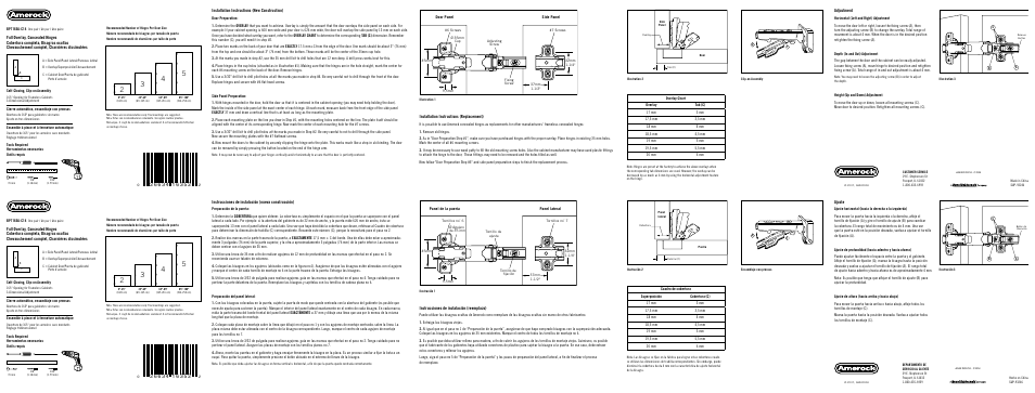 Amerock BP7165A-C14 User Manual | 2 pages