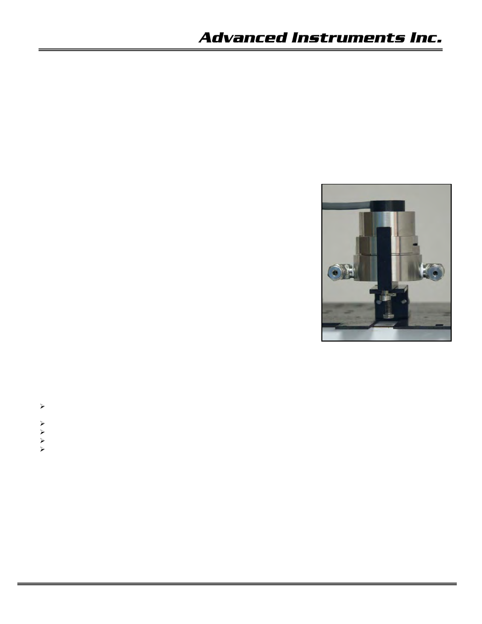 Advanced instruments inc, Span gas preparation | Analytical Industries GPR-1600 Series Trace PPB Oxygen Analyzer User Manual | Page 22 / 55