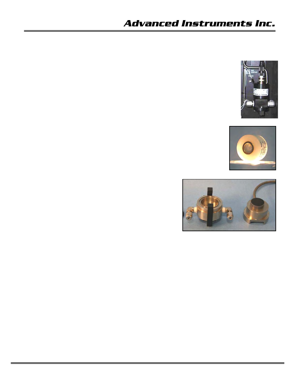 Advanced instruments inc | Analytical Industries GPR-2600 Series Oxygen Analyzer User Manual | Page 39 / 52