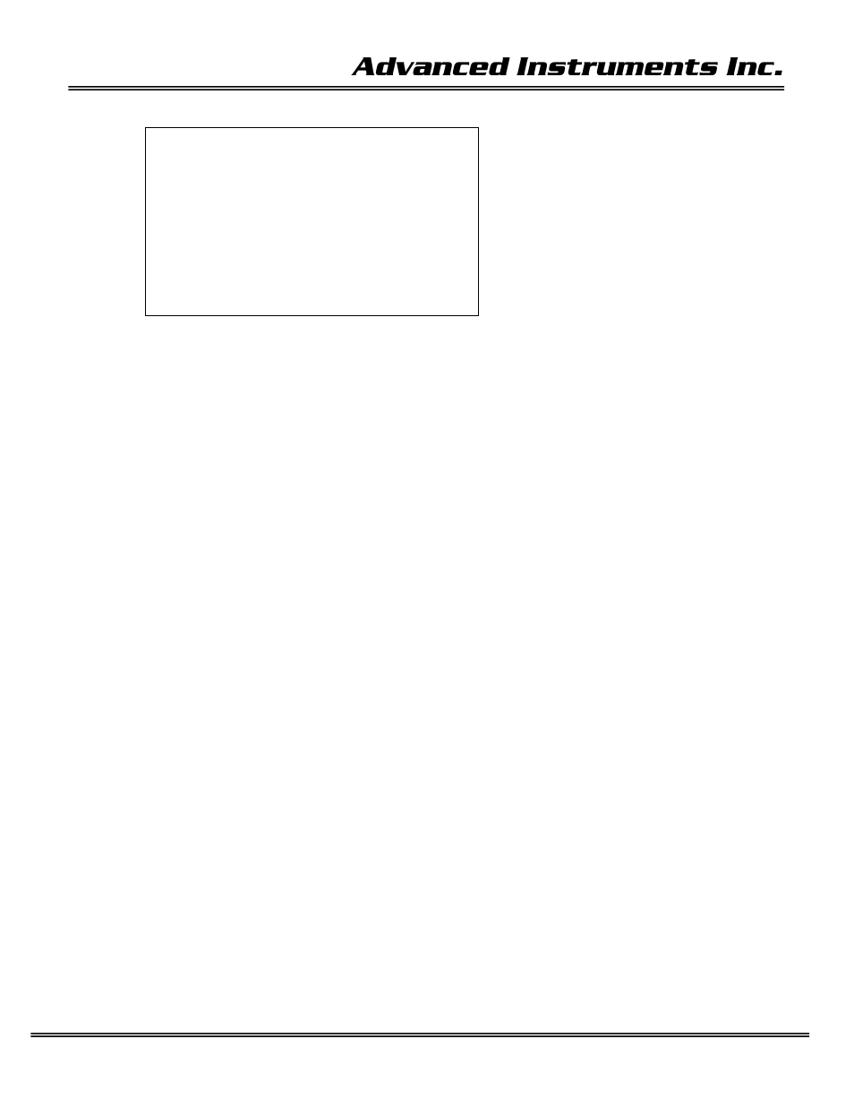 Advanced instruments inc | Analytical Industries GPR-2600 Series Oxygen Analyzer User Manual | Page 42 / 52