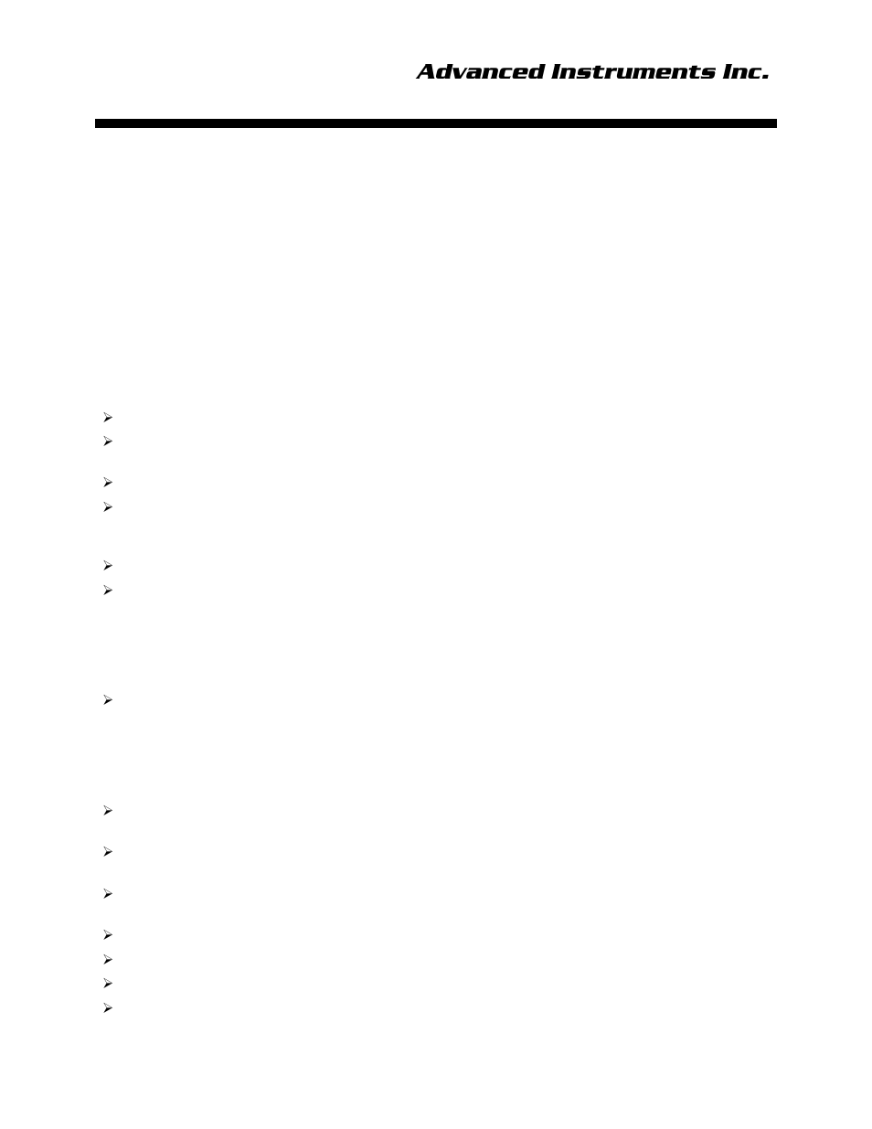 Advanced instruments inc. 5 operation, Installation | Analytical Industries GPR-3100 Series Oxygen Purity Analyzer User Manual | Page 14 / 45