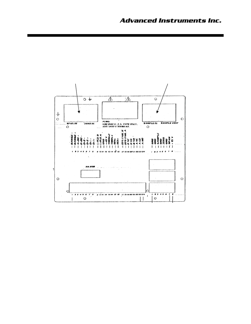 Advanced instruments inc. 5 operation | Analytical Industries GPR-3100 Series Oxygen Purity Analyzer User Manual | Page 16 / 45