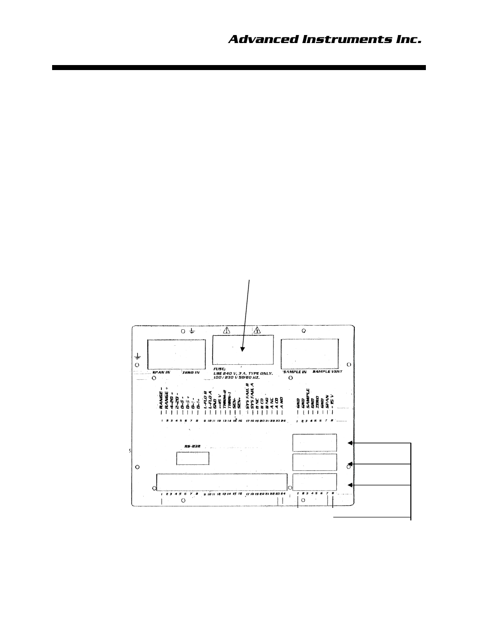 Advanced instruments inc. 5 operation | Analytical Industries GPR-3100 Series Oxygen Purity Analyzer User Manual | Page 17 / 45