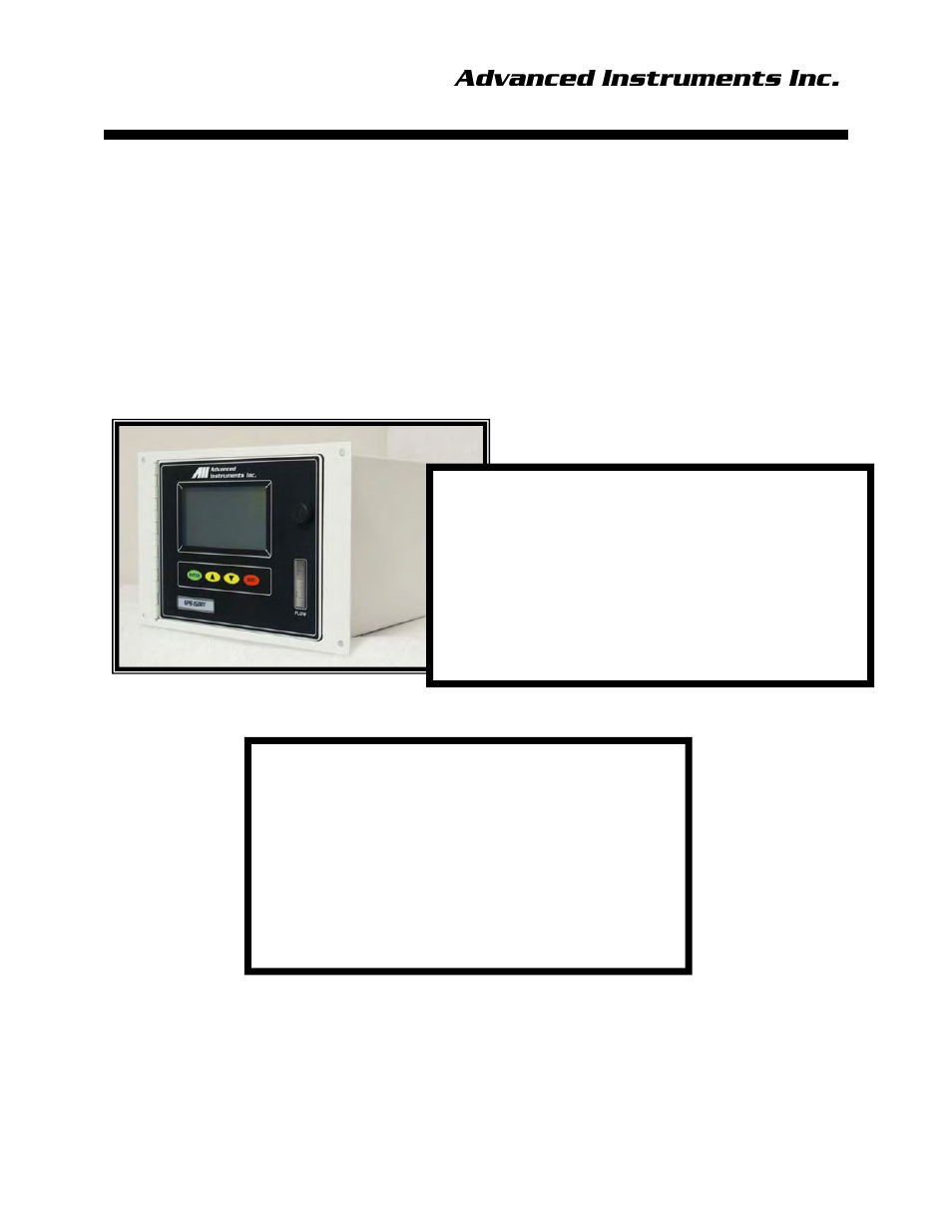 Advanced instruments inc. 5 operation | Analytical Industries GPR-3100 Series Oxygen Purity Analyzer User Manual | Page 22 / 45