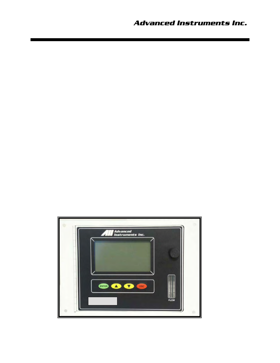 Advanced instruments inc. 5 operation | Analytical Industries GPR-3100 Series Oxygen Purity Analyzer User Manual | Page 23 / 45