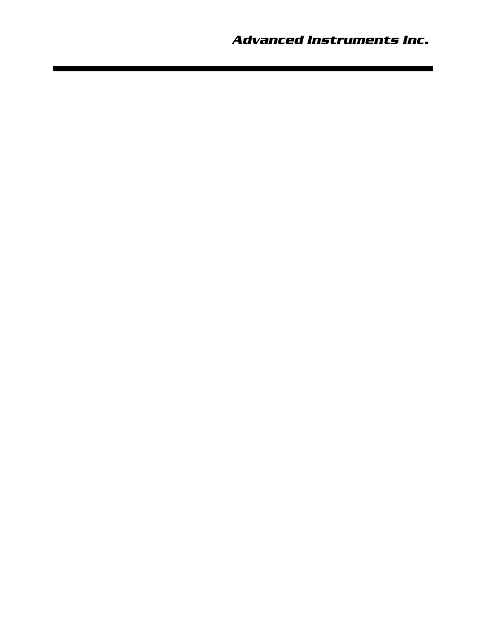 Advanced instruments inc. 5 operation, Sampling | Analytical Industries GPR-3100 Series Oxygen Purity Analyzer User Manual | Page 29 / 45