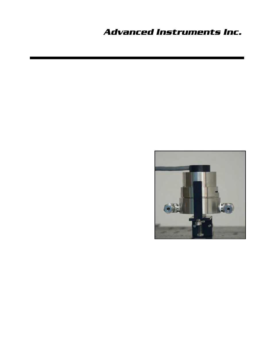 Advanced instruments inc, 6 maintenance | Analytical Industries GPR-3100 Series Oxygen Purity Analyzer User Manual | Page 31 / 45