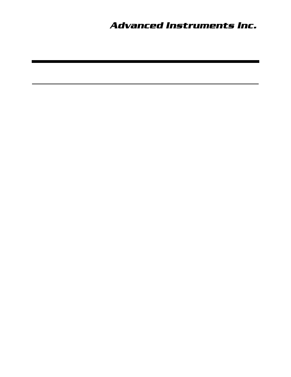 Advanced instruments inc, 3 safety | Analytical Industries GPR-3100 Series Oxygen Purity Analyzer User Manual | Page 5 / 45