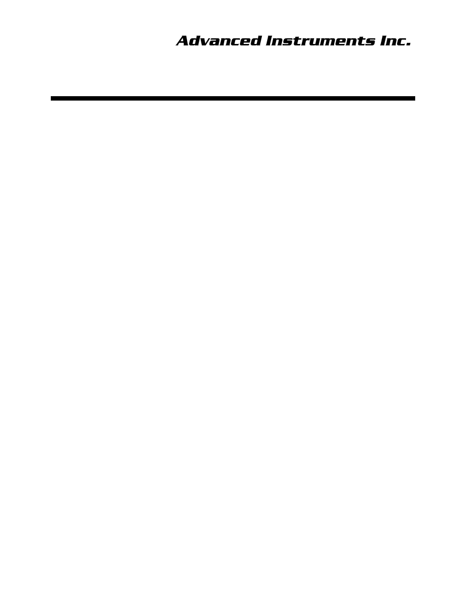 Advanced instruments inc, 3 safety | Analytical Industries GPR-3100 Series Oxygen Purity Analyzer User Manual | Page 6 / 45