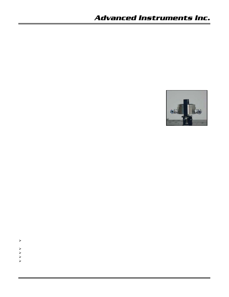 Advanced instruments inc, Installing the oxygen sensor, Span gas preparation | Analytical Industries GPR-1900 Series Trace PPB Oxygen Analyzer User Manual | Page 15 / 41