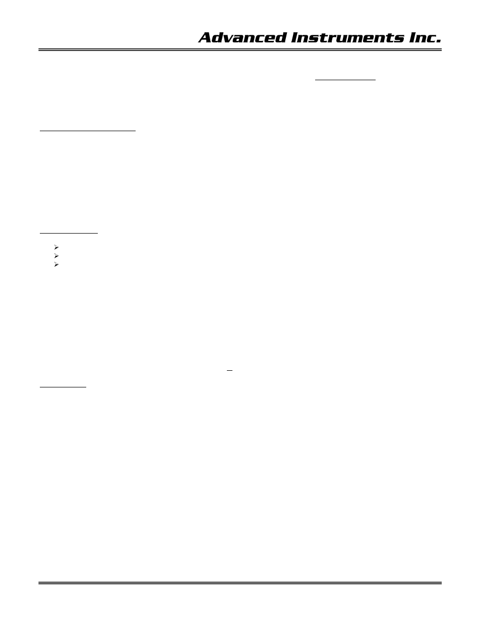 Advanced instruments inc | Analytical Industries GPR-2900 Series Oxygen Analyzer User Manual | Page 8 / 37