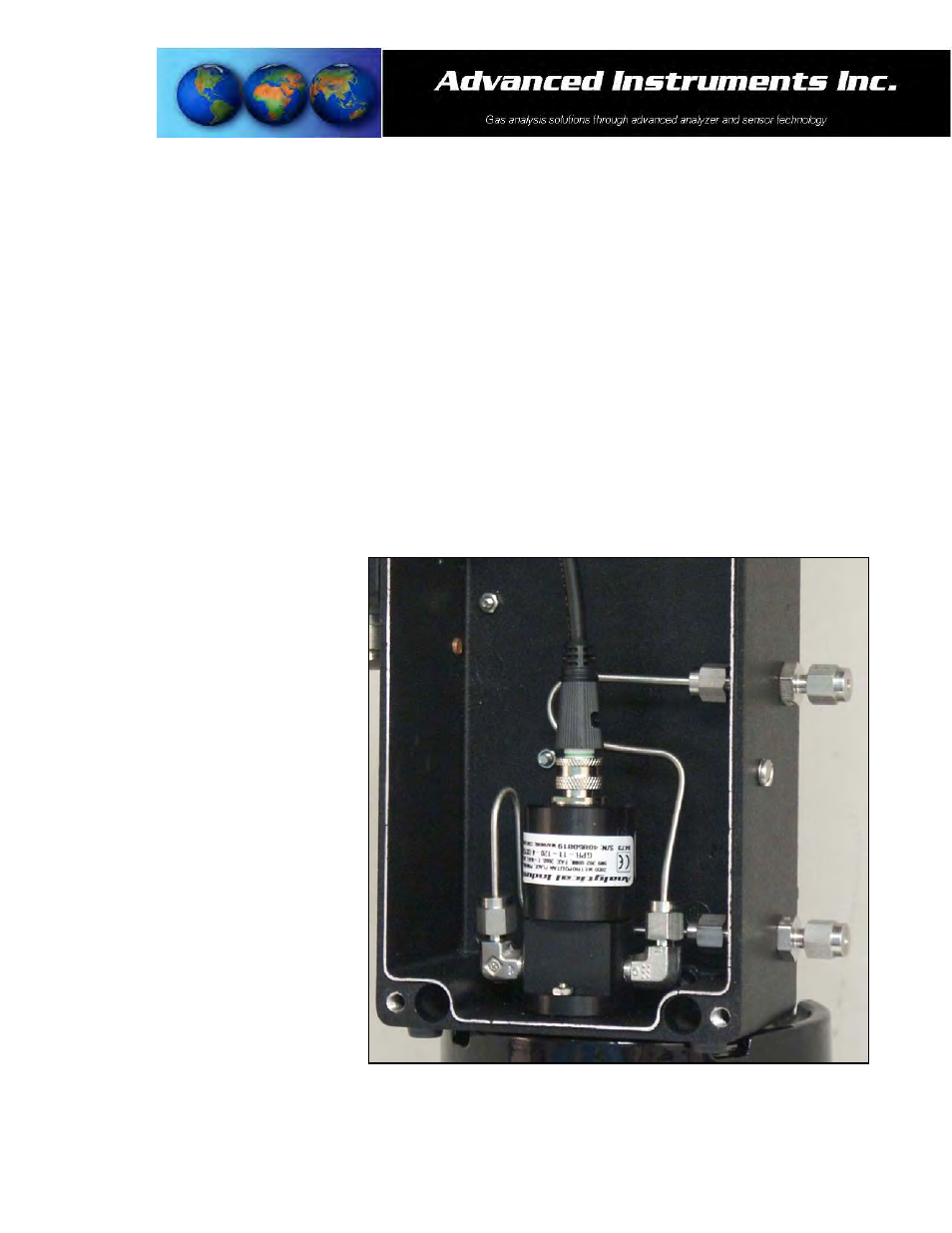 6 maintenance, Sensor replacement | Analytical Industries GPR-2500 A Oxygen Analyzer User Manual | Page 31 / 42