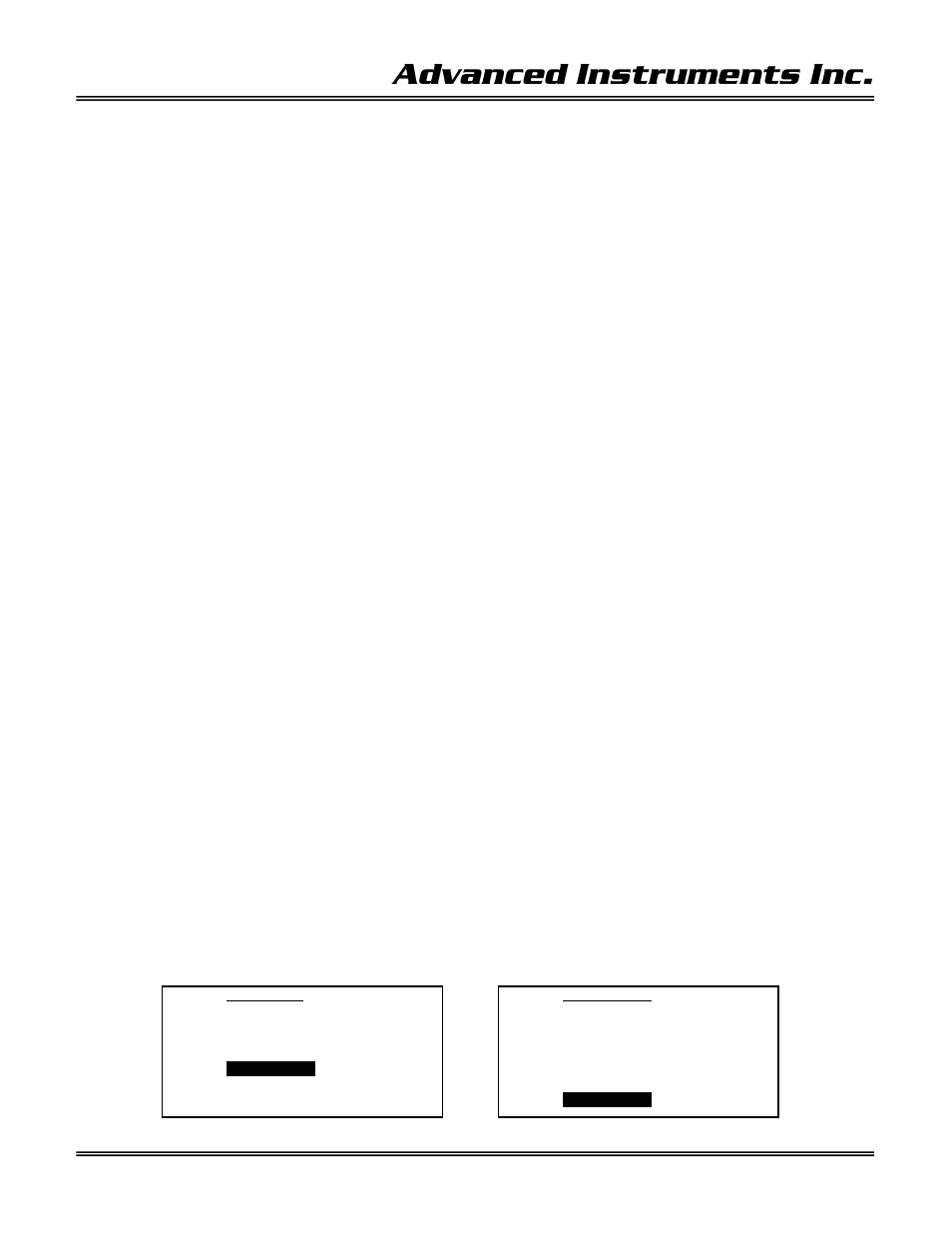 Appendix b, Advanced instruments inc | Analytical Industries GPR-2800 AIS ATEX Oxygen Analyzer User Manual | Page 40 / 42