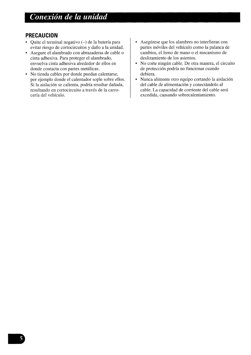 Conexión de la unidad | Pioneer PRS-X220 User Manual | Page 18 / 88