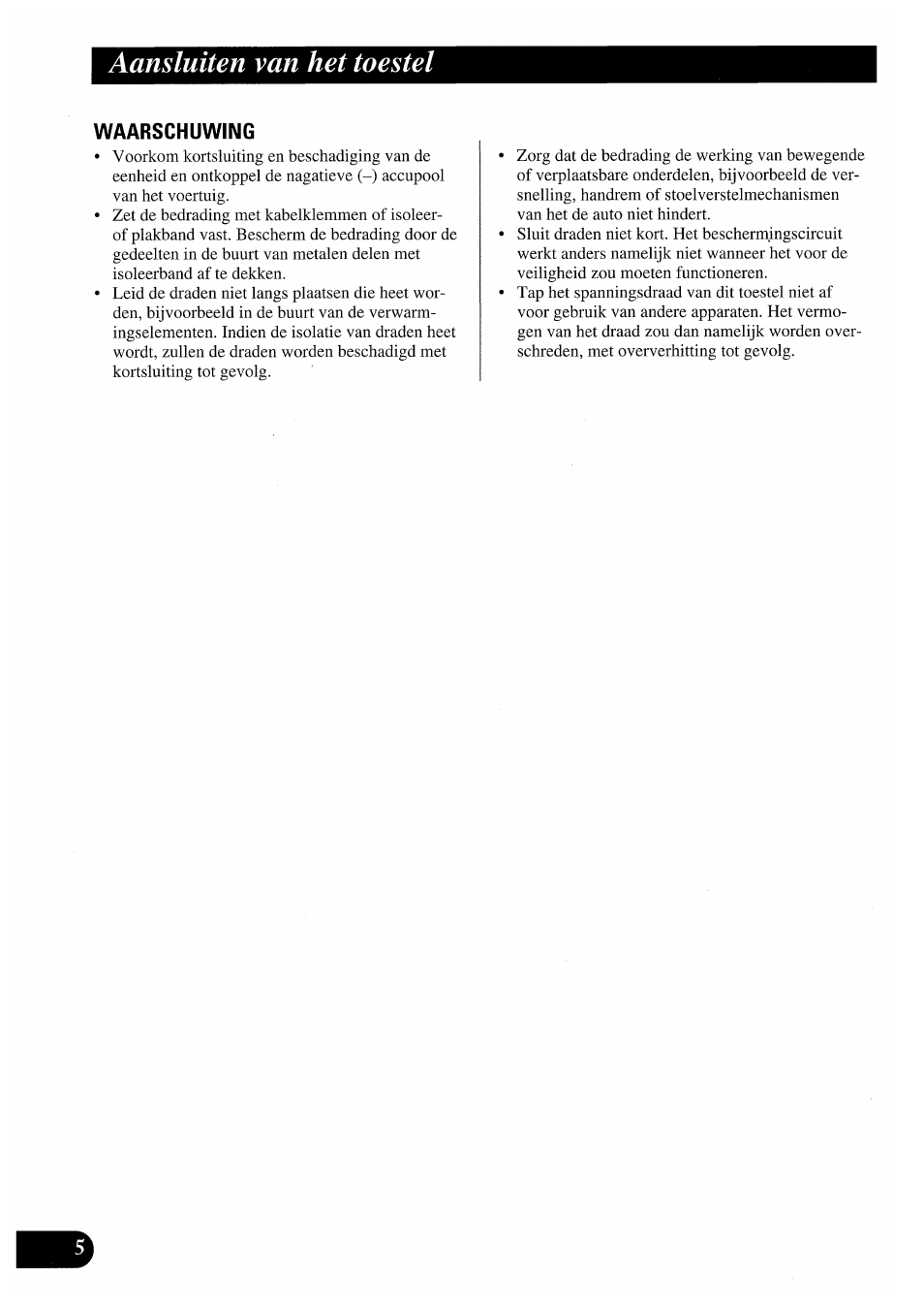 Aansluiten van het toestel | Pioneer PRS-X220 User Manual | Page 74 / 88