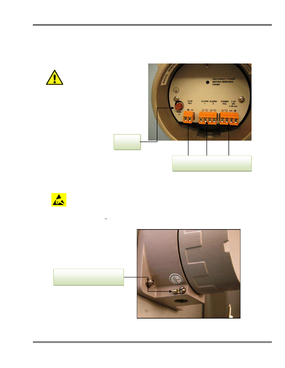 Electrical connections | Analytical Industries GPR-7500 AIS Trace PPM Hydrogen Sulfide Analyzer User Manual | Page 15 / 36
