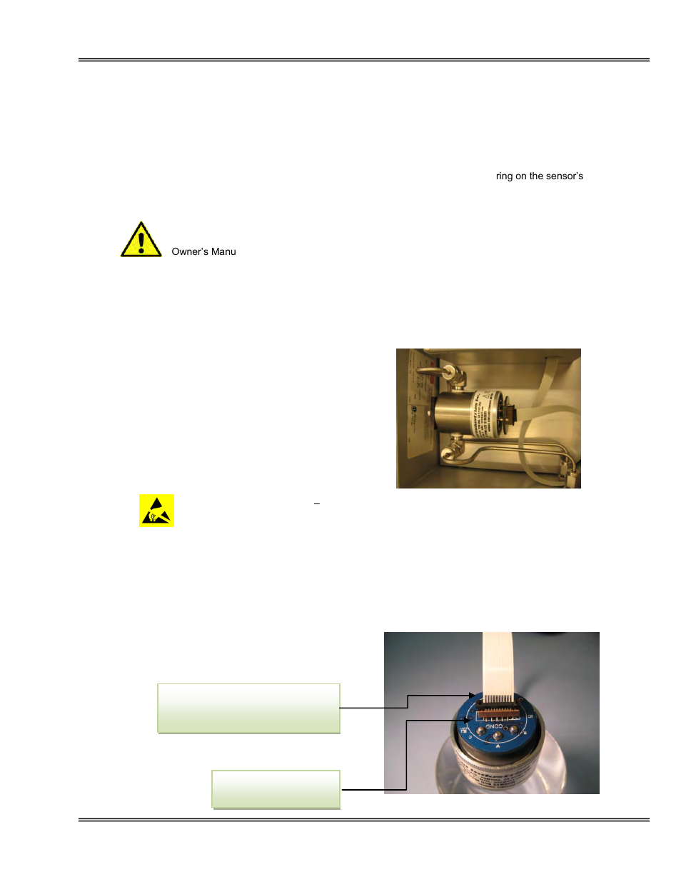 Installation of h2s sensor, Procedure | Analytical Industries GPR-7500 AIS Trace PPM Hydrogen Sulfide Analyzer User Manual | Page 17 / 36