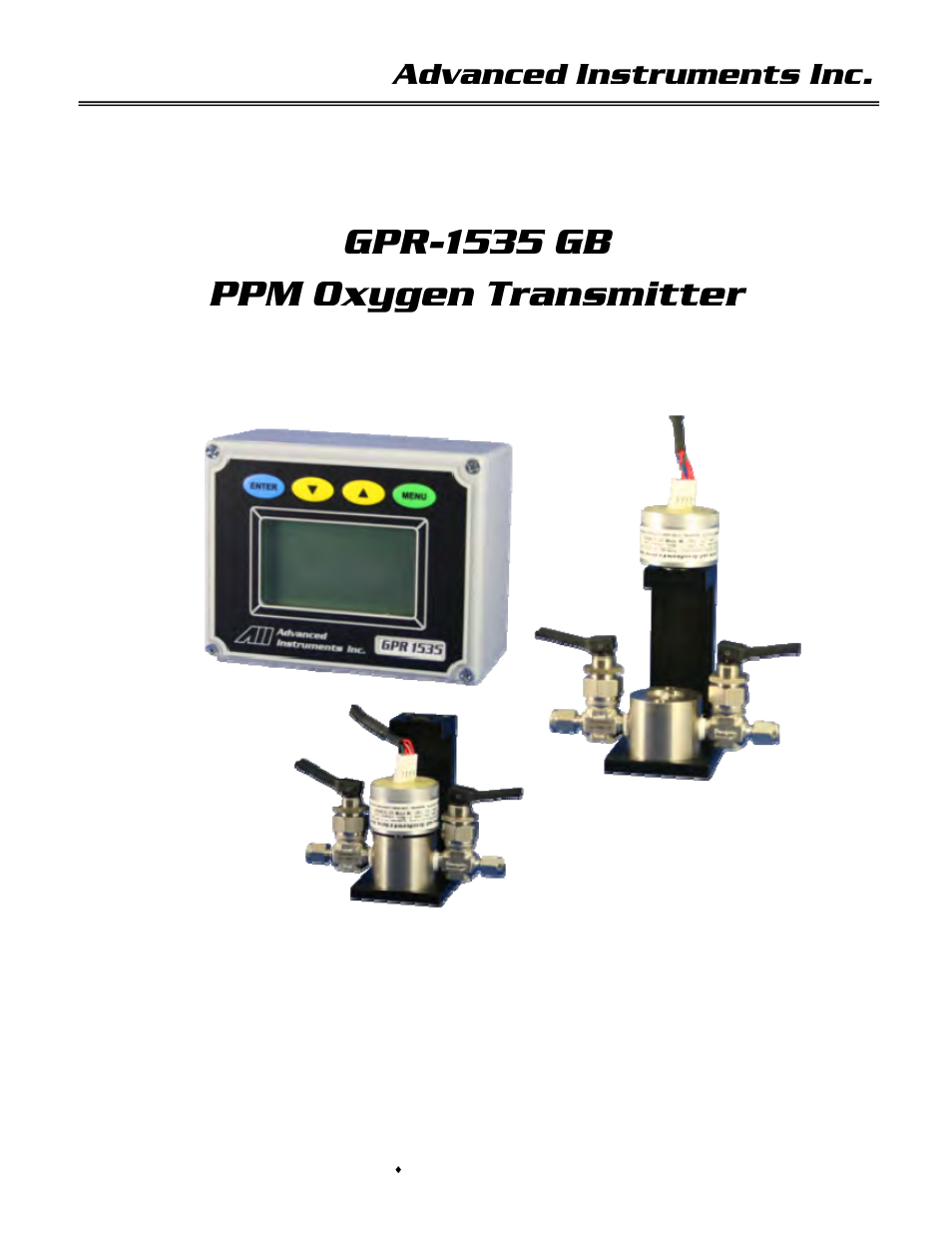 Analytical Industries GPR-1535 GB Trace PPM Oxygen Transmitter User Manual | 26 pages