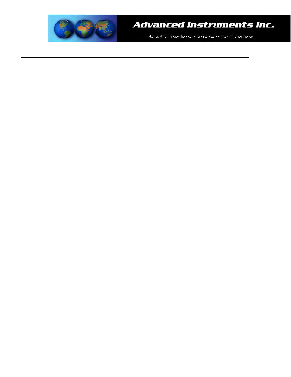 Analytical Industries GPR-2500 Series Oxygen Transmitter User Manual | Page 36 / 42