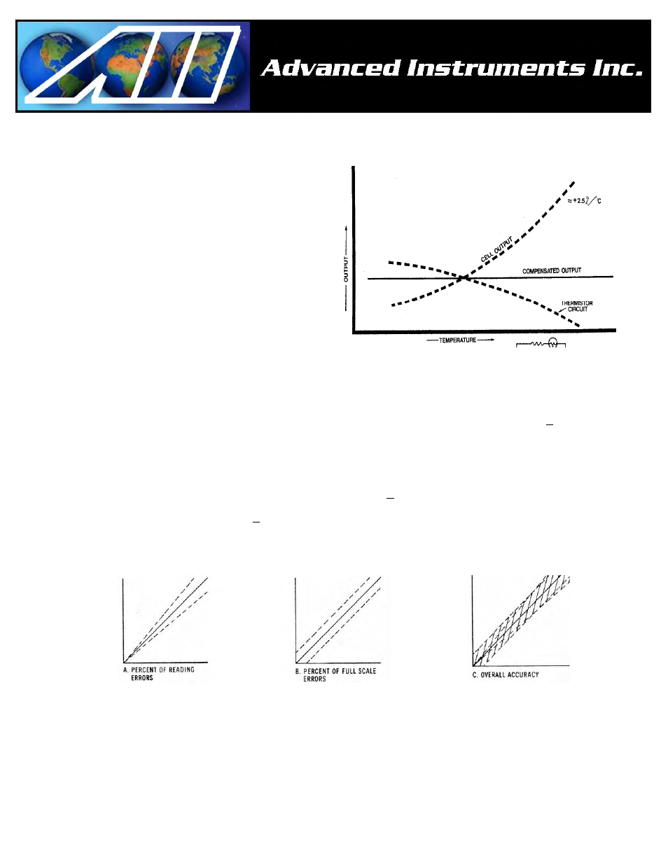 Accuracy & calibration | Analytical Industries GPR-1200 ATEX Portable Trace PPM Oxygen Analyzer User Manual | Page 11 / 35