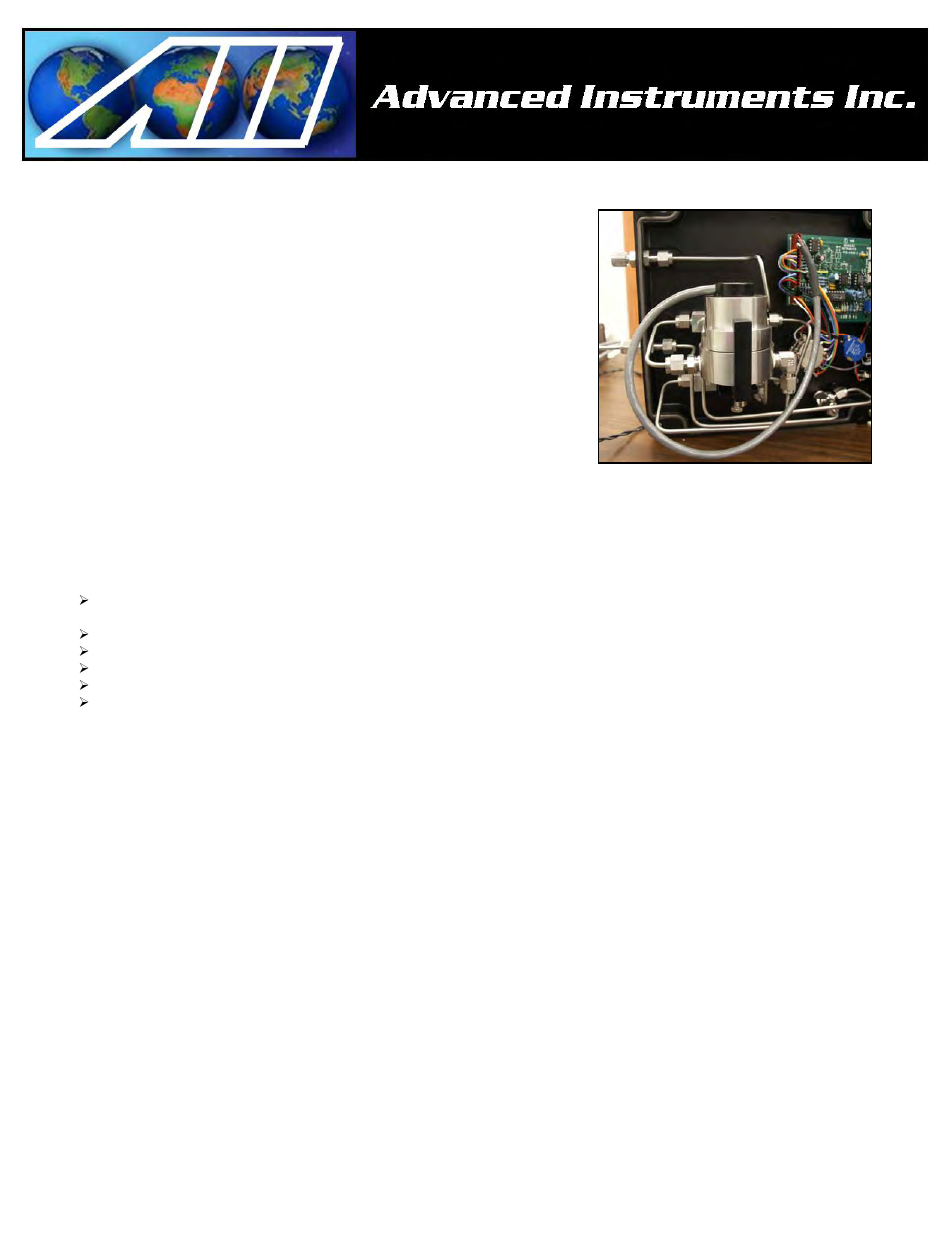 Installing the oxygen sensor, Span gas preparation | Analytical Industries GPR-1200 ATEX Portable Trace PPM Oxygen Analyzer User Manual | Page 13 / 35