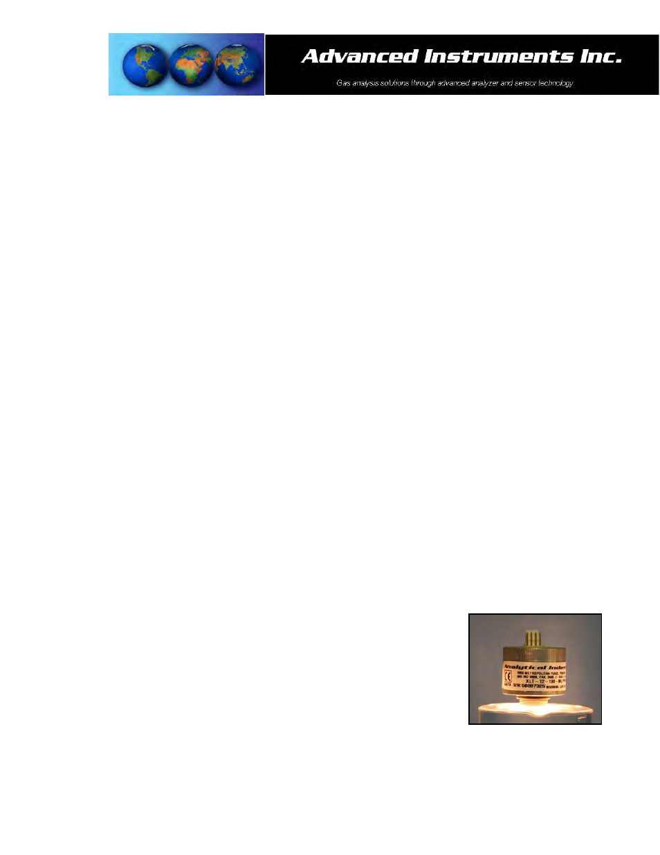 6 maintenance, Sensor replacement | Analytical Industries GPR-1000 ATEX Portable Trace PPM Oxygen Analyzer User Manual | Page 24 / 31