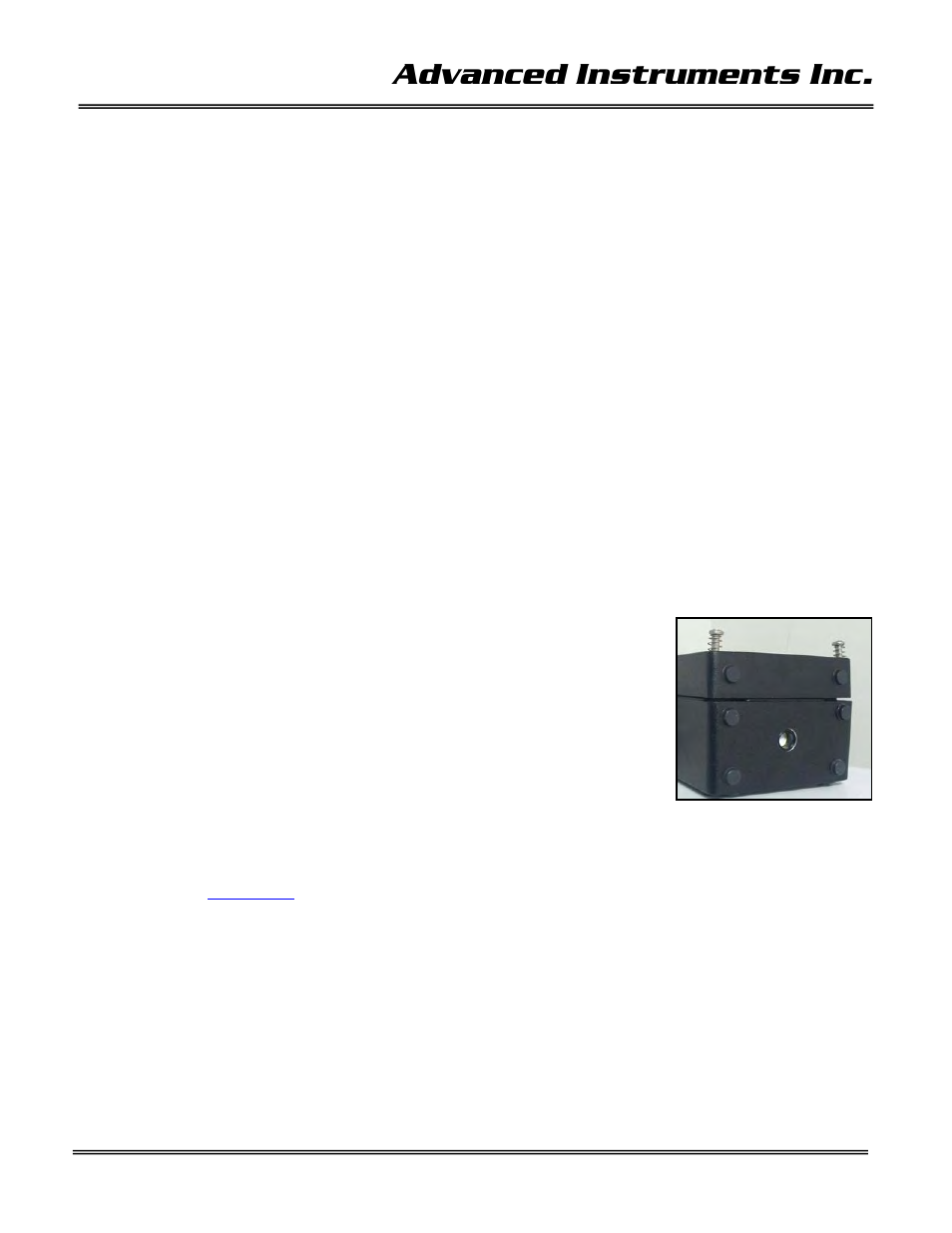 Advanced instruments inc | Analytical Industries GPR-35 Oxygen Analyzer User Manual | Page 11 / 32
