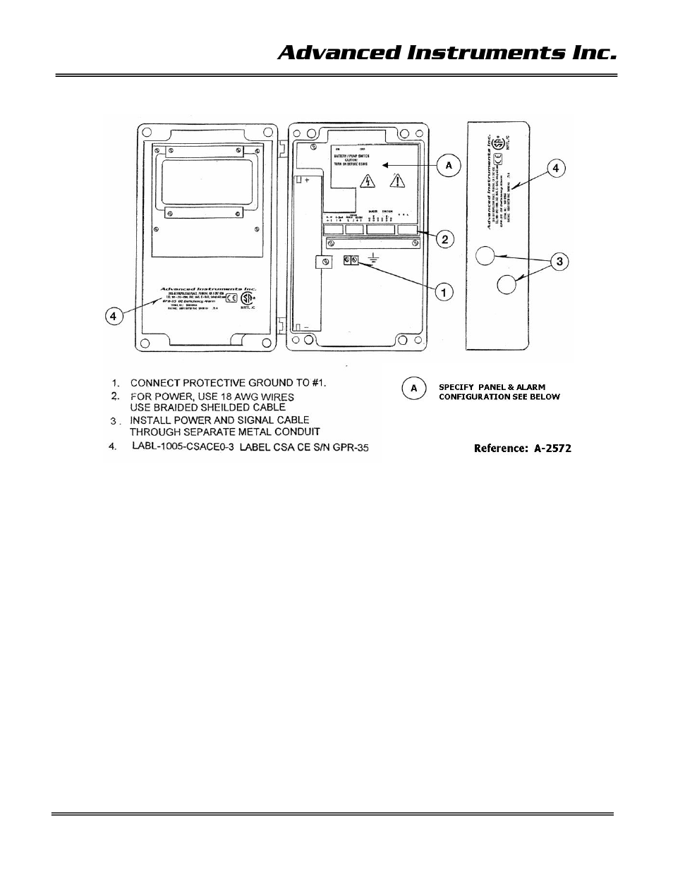 Advanced instruments inc | Analytical Industries GPR-35 Oxygen Analyzer User Manual | Page 15 / 32