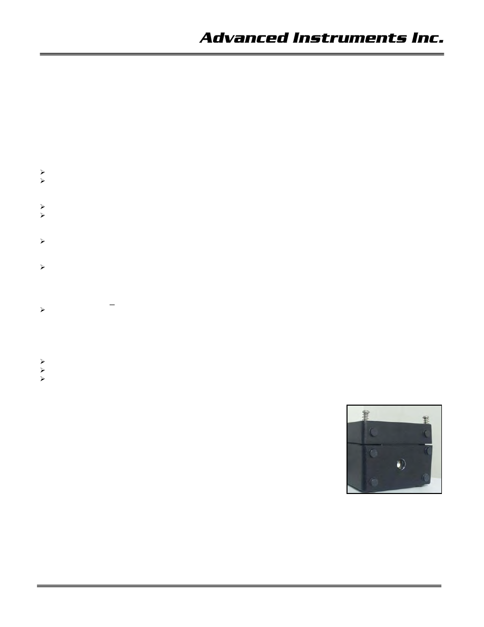 Advanced instruments inc, Span calibration | Analytical Industries GPR-35 Oxygen Analyzer User Manual | Page 20 / 32