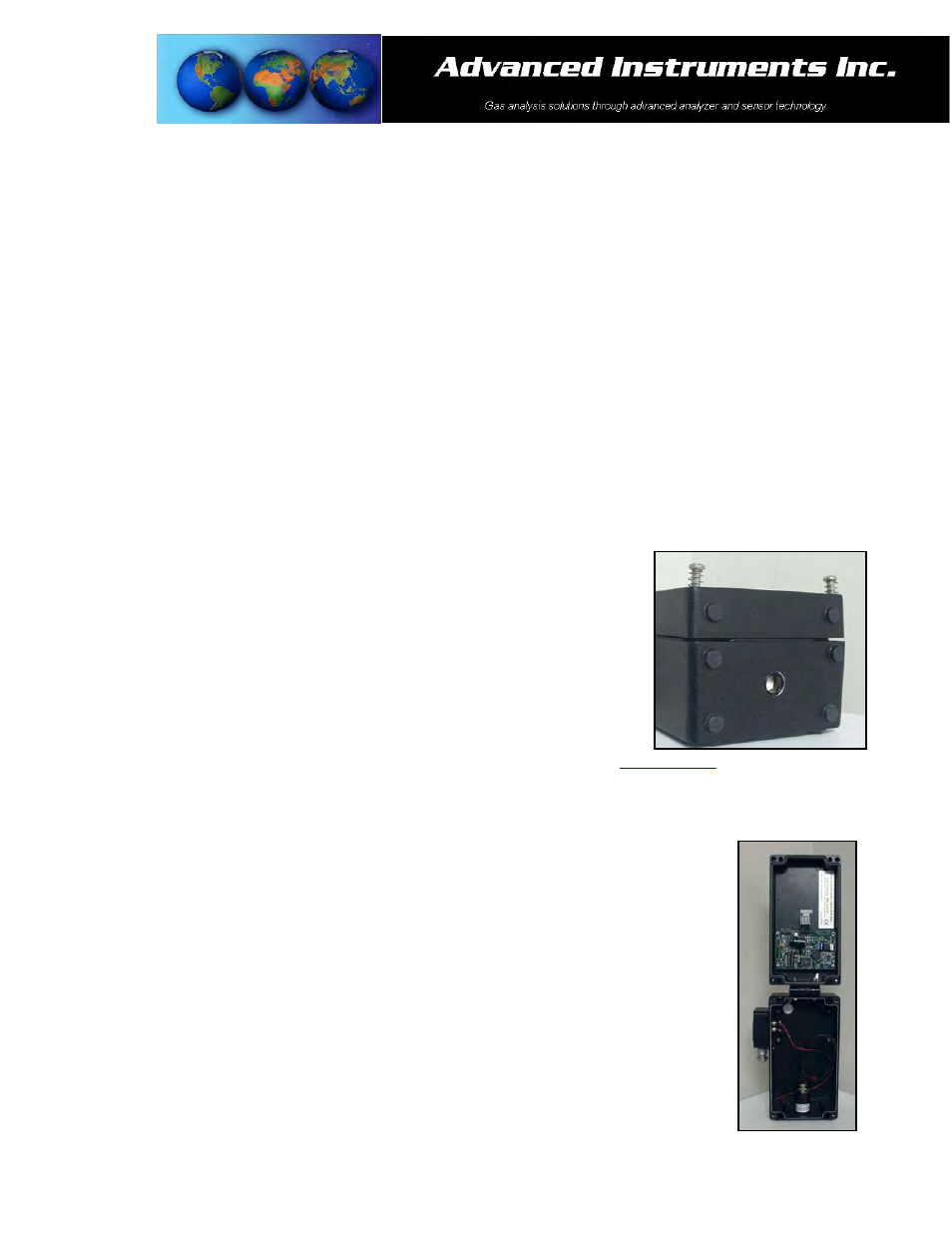 Mounting the analyzer | Analytical Industries GPR-2500 S Oxygen Analyzer User Manual | Page 10 / 40