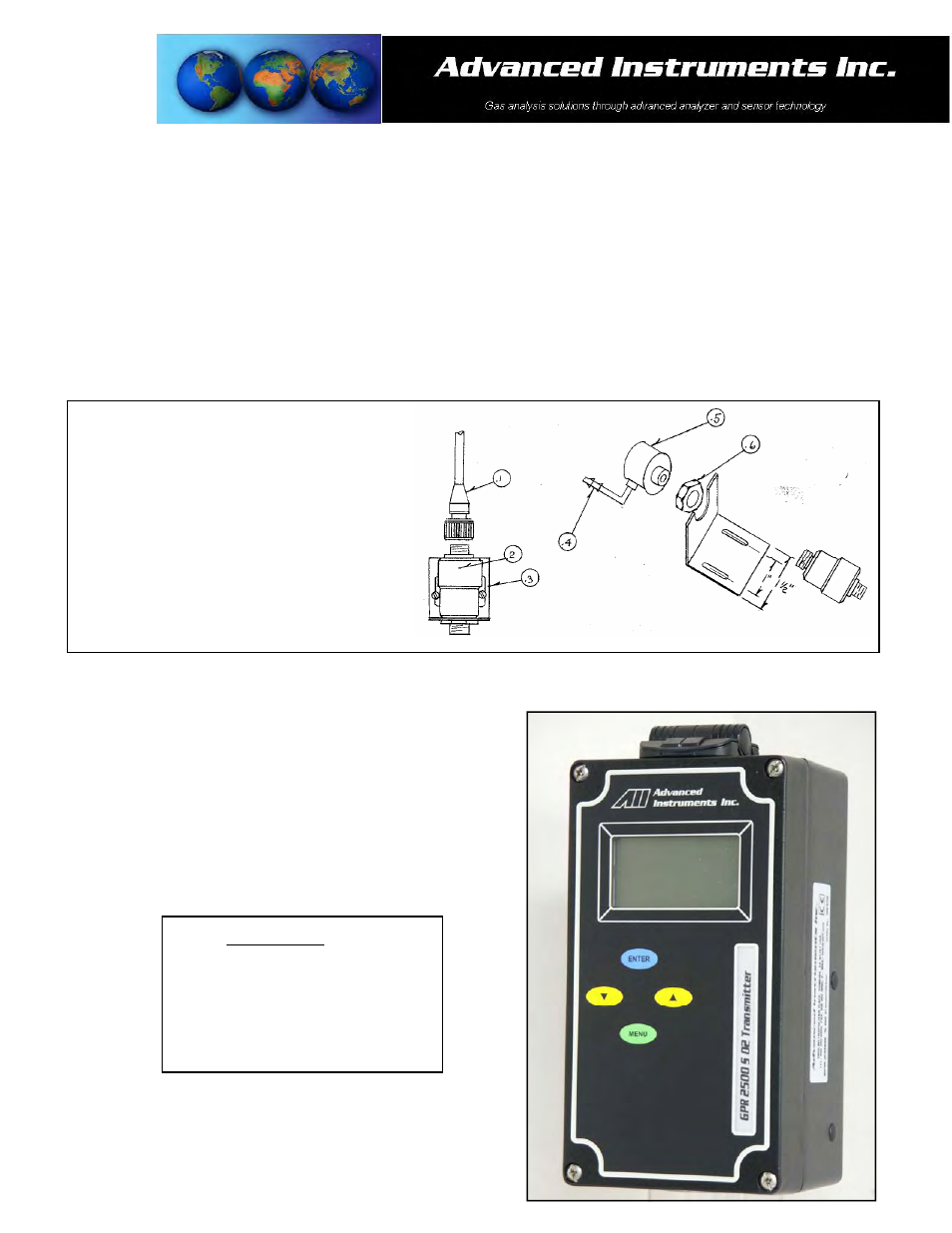 Establishing power to the electronics | Analytical Industries GPR-2500 S Oxygen Analyzer User Manual | Page 18 / 40