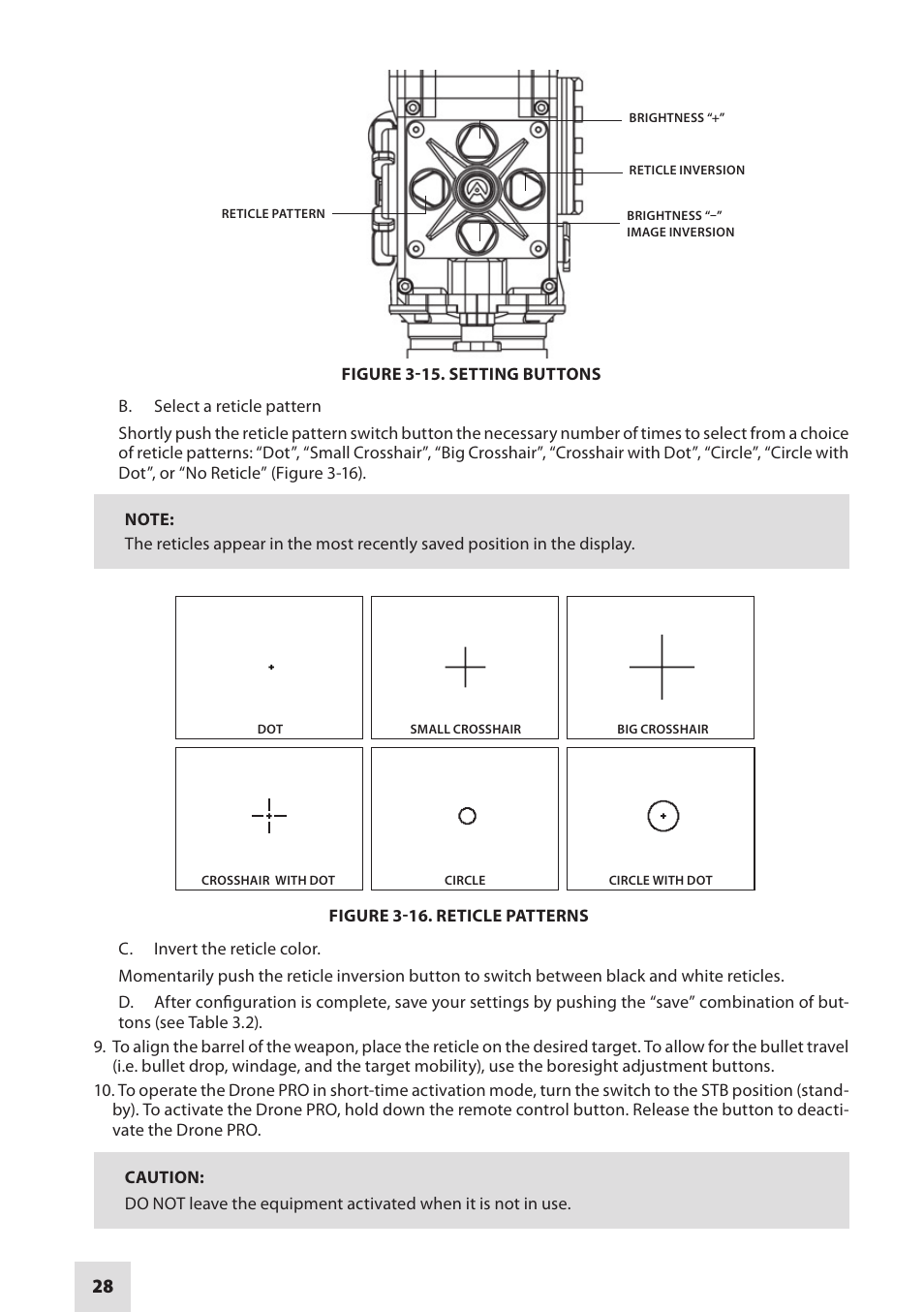 Armasight DARDROPBB05PAL1 Drone Pro 5x Digital Night Vision Riflescopes User Manual | Page 28 / 40