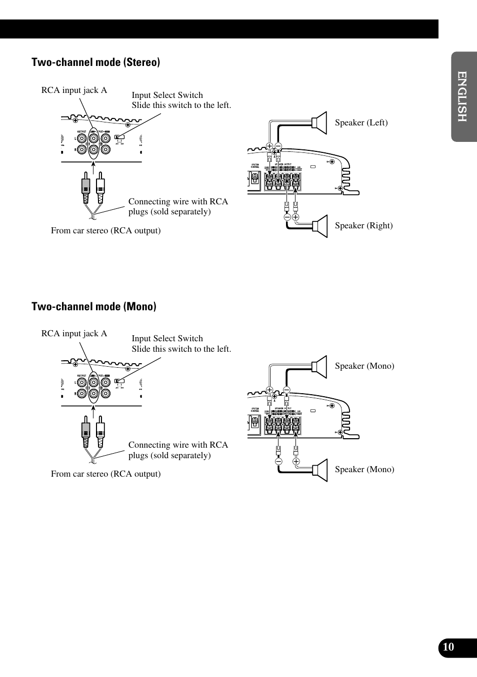 Pioneer GM-X564 User Manual | Page 11 / 76