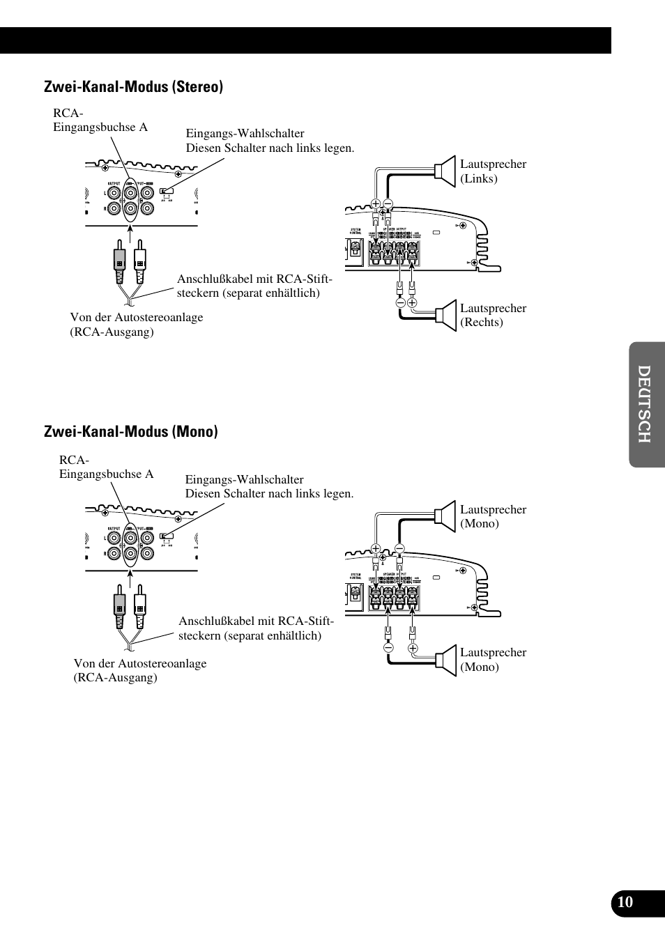 Pioneer GM-X564 User Manual | Page 35 / 76