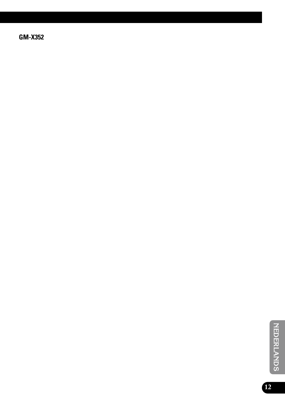 Pioneer GM-X552 User Manual | Page 73 / 76