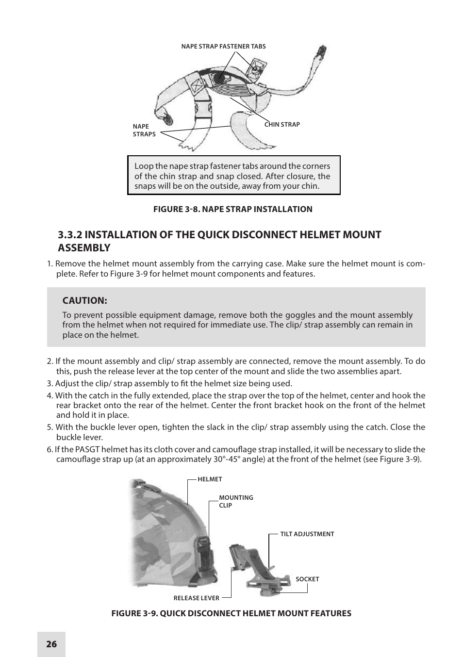 Armasight NAMPVS7001G7DA2 PVS7 GEN 3 Ghost MG TAN Night vision goggles User Manual | Page 26 / 44