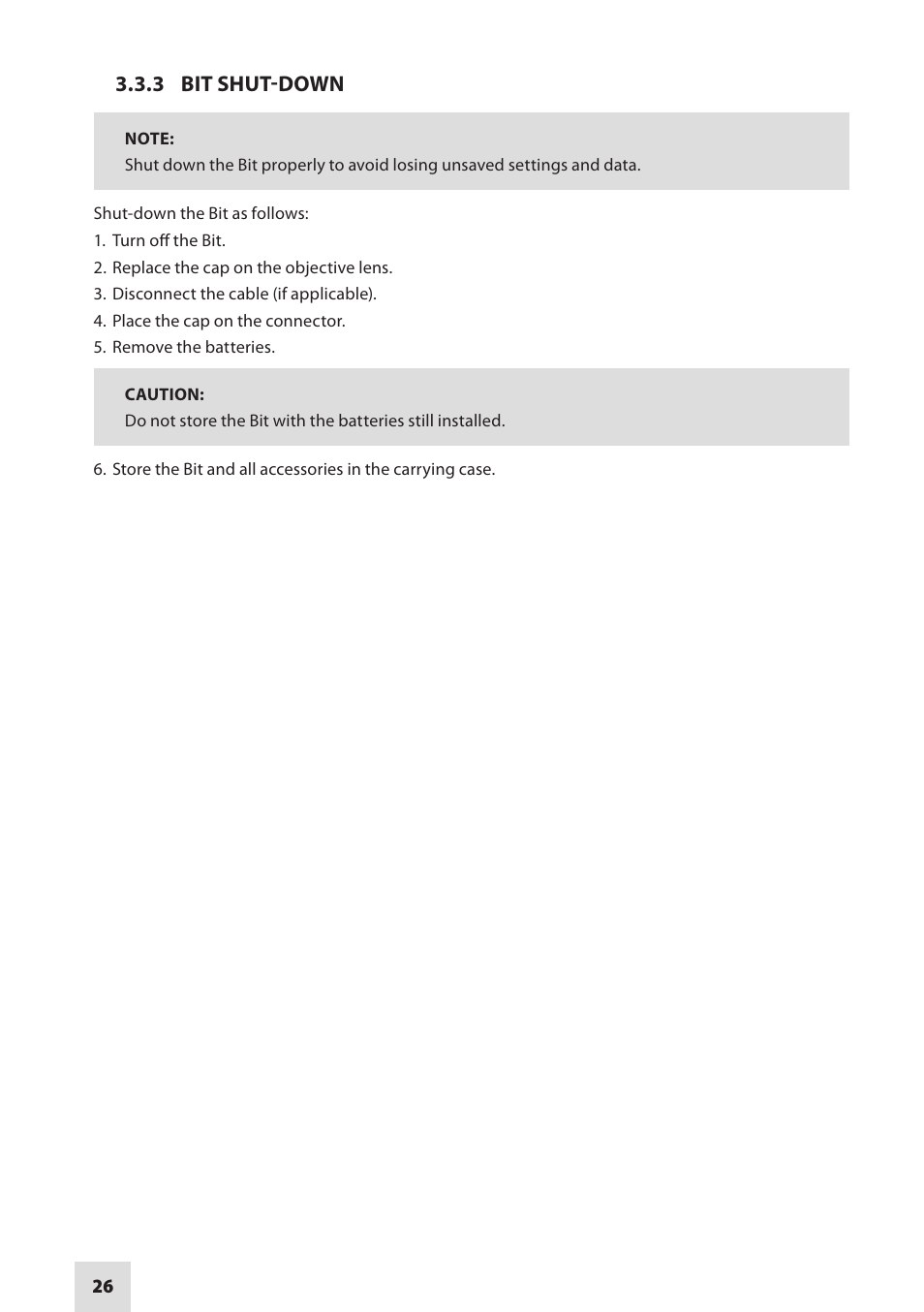 Armasight DAMBIT05X05PAL1 BIT 5x Digital Night Vision Monocular User Manual | Page 26 / 36