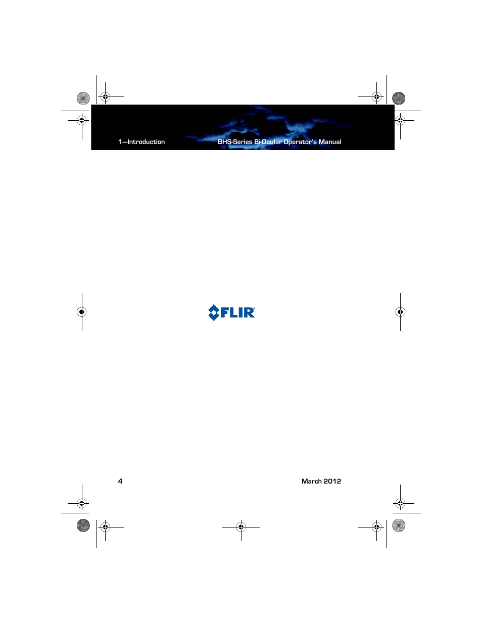 Armasight TFT263BN0BHSXRP FLIR BHS-XR Command 640x480 Thermal Bi-ocular, no lens 30Hz, PAL User Manual | Page 10 / 38