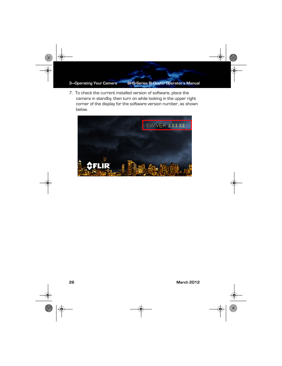 Armasight TFT263BN0BHSXRP FLIR BHS-XR Command 640x480 Thermal Bi-ocular, no lens 30Hz, PAL User Manual | Page 32 / 38
