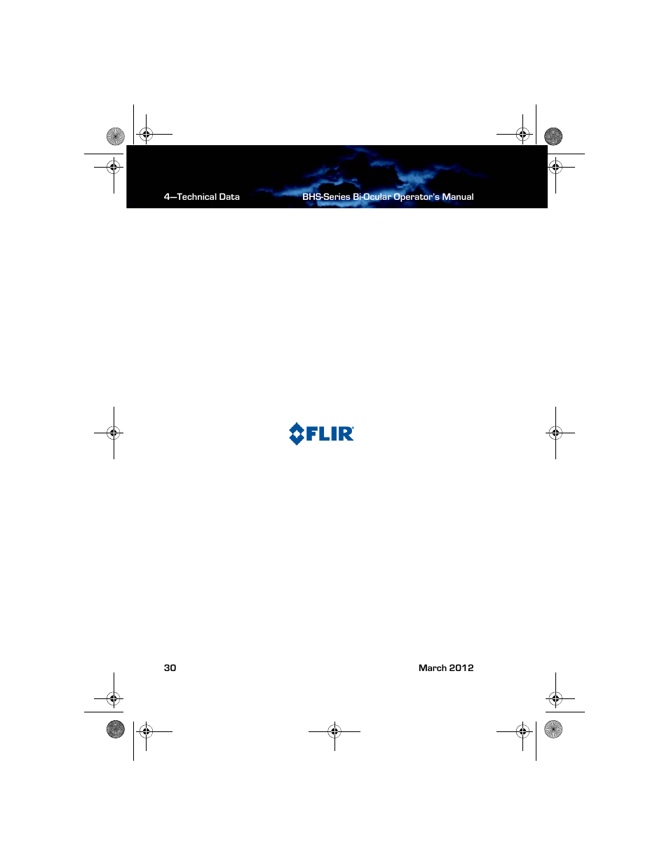 Armasight TFT263BN0BHSXRP FLIR BHS-XR Command 640x480 Thermal Bi-ocular, no lens 30Hz, PAL User Manual | Page 36 / 38