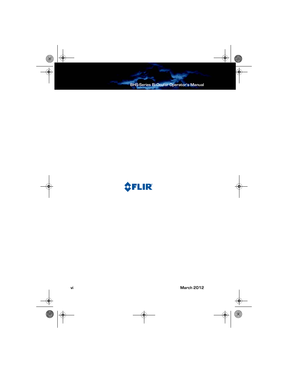Armasight TFT263BN0BHSXRP FLIR BHS-XR Command 640x480 Thermal Bi-ocular, no lens 30Hz, PAL User Manual | Page 6 / 38