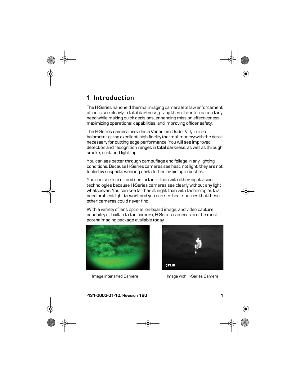1 introduction, Introduction | Armasight TFT233MN9HN324P FLIR HS-324 Patrol 19mm 30Hz, NTSC User Manual | Page 7 / 40
