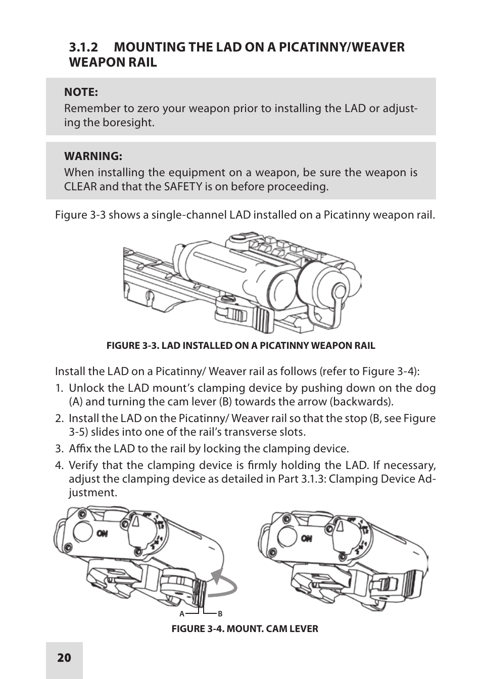 Armasight IAIR002LP000001 DRAKOS 2 Multi-Spectral Laser Aiming/ Illumination Devices User Manual | Page 20 / 36