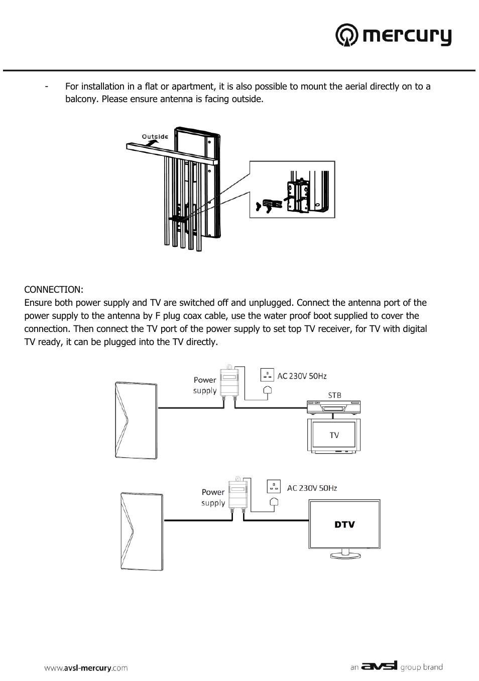 AVSL 130.002 NAUHF-A38 User Manual | Page 3 / 4